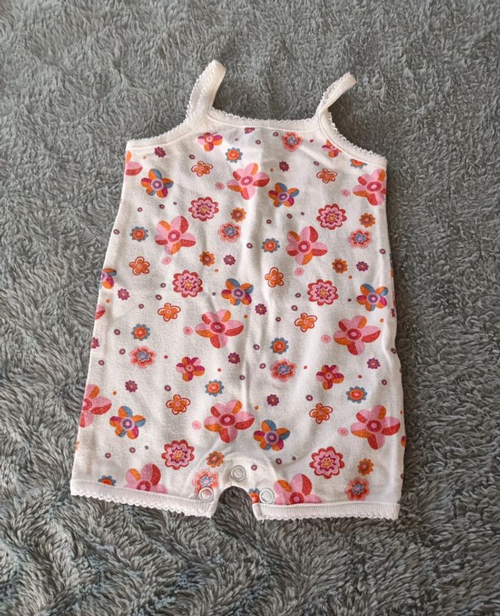 Bodie short fine bretelle 3 mois