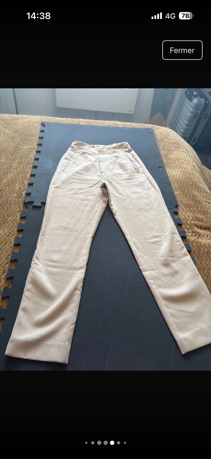 Pantalon de tailleur taille 34 - photo numéro 6