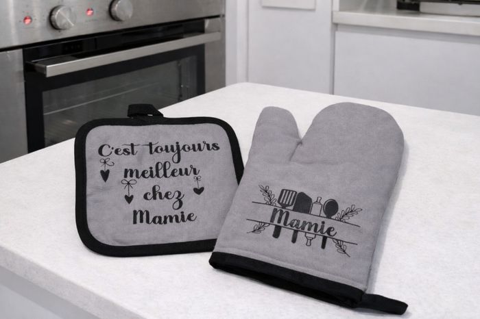 Lot de 2 maniques pour la cuisine