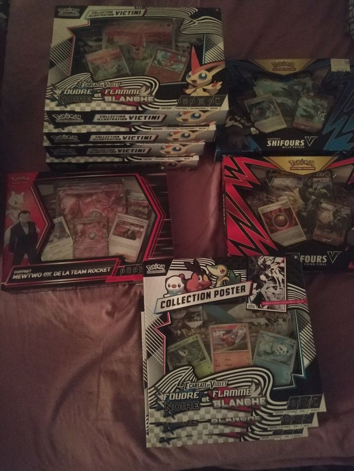 Pokemon lot 10 coffret