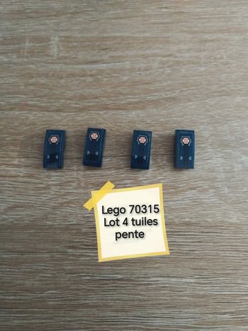 Lego 70315 lot 4 tuiles pente