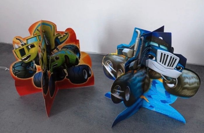 Décoration anniversaire blaze et les monsters machine - photo numéro 7