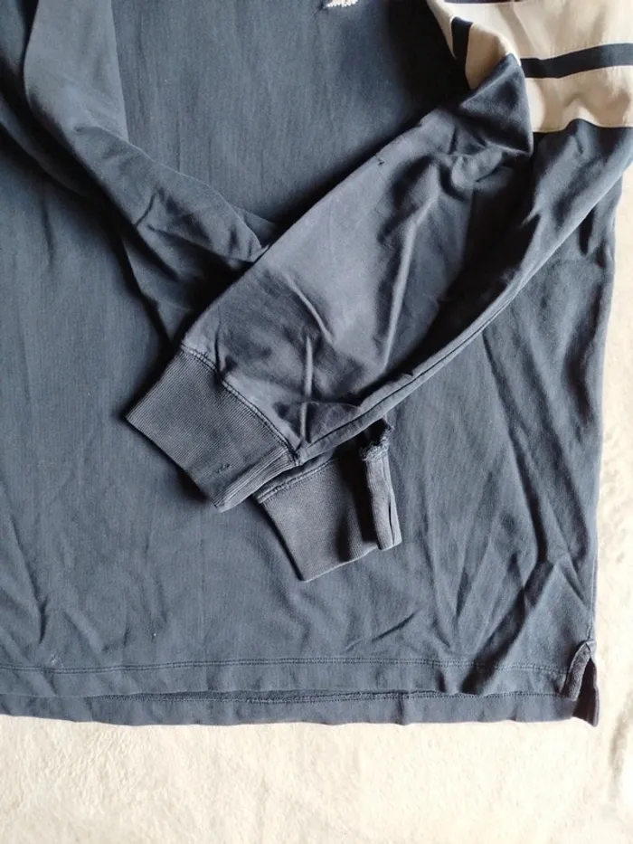 Polo manches longues vintage Nautica taille L - photo numéro 5