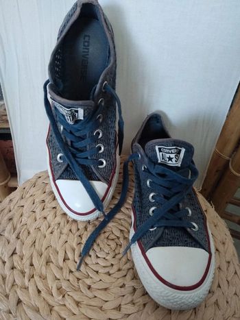 Converse all stars toile bleu pointure 38