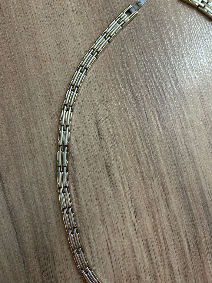 Collier gris en Argent Réversible Bijouterie - photo numéro 2