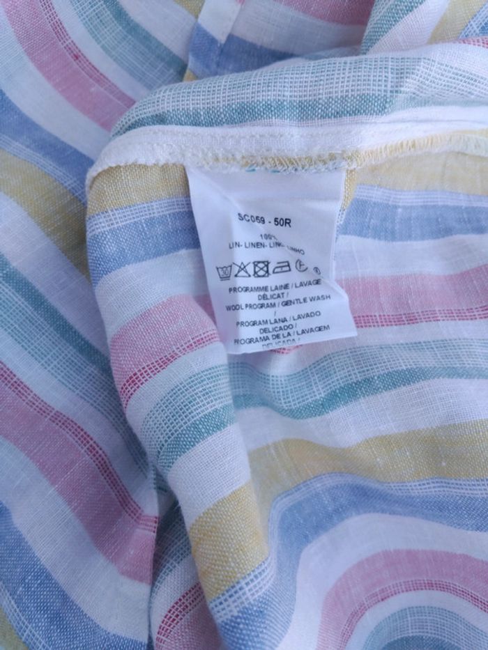 Blouse Caroll t40 100%lin - photo numéro 10