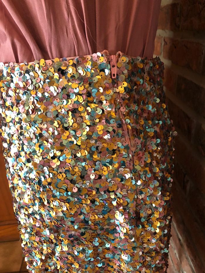 Jupe à sequins naf naf - n e u ve - photo numéro 4