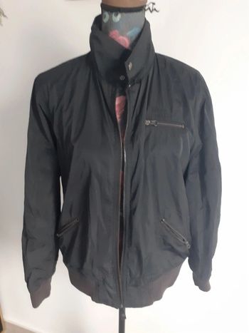 Bombers noir XS avec capuche