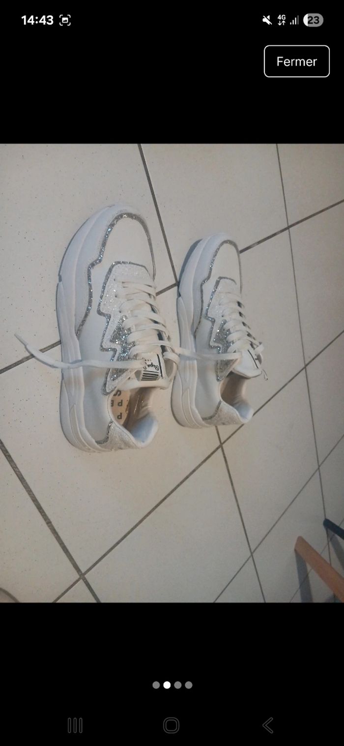 Basket femme pepe jeans - photo numéro 2