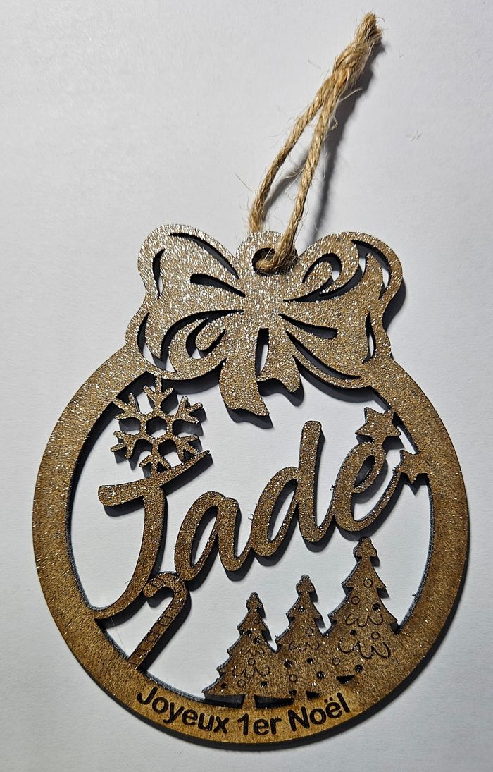 Boule de Noël 100% personnalisable - photo numéro 5