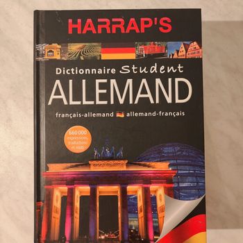 Harrap's dictionnaire student allemand