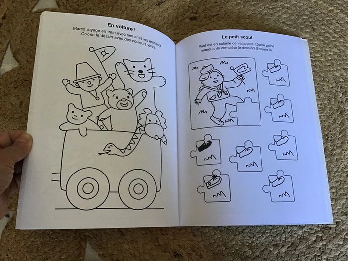 Livre jeux de vacances pour les 4/6 ans multi activités - photo numéro 8
