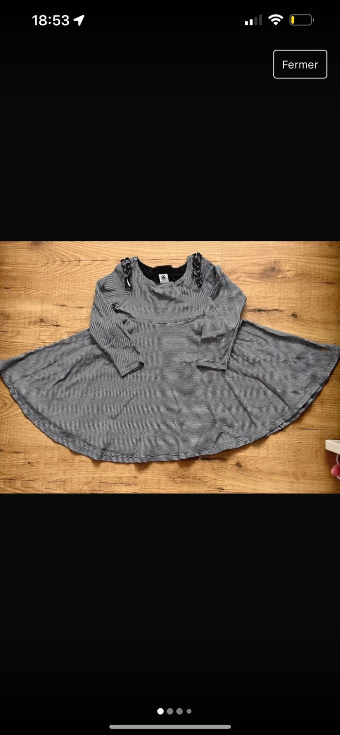 Robe petit bateau 4 ans