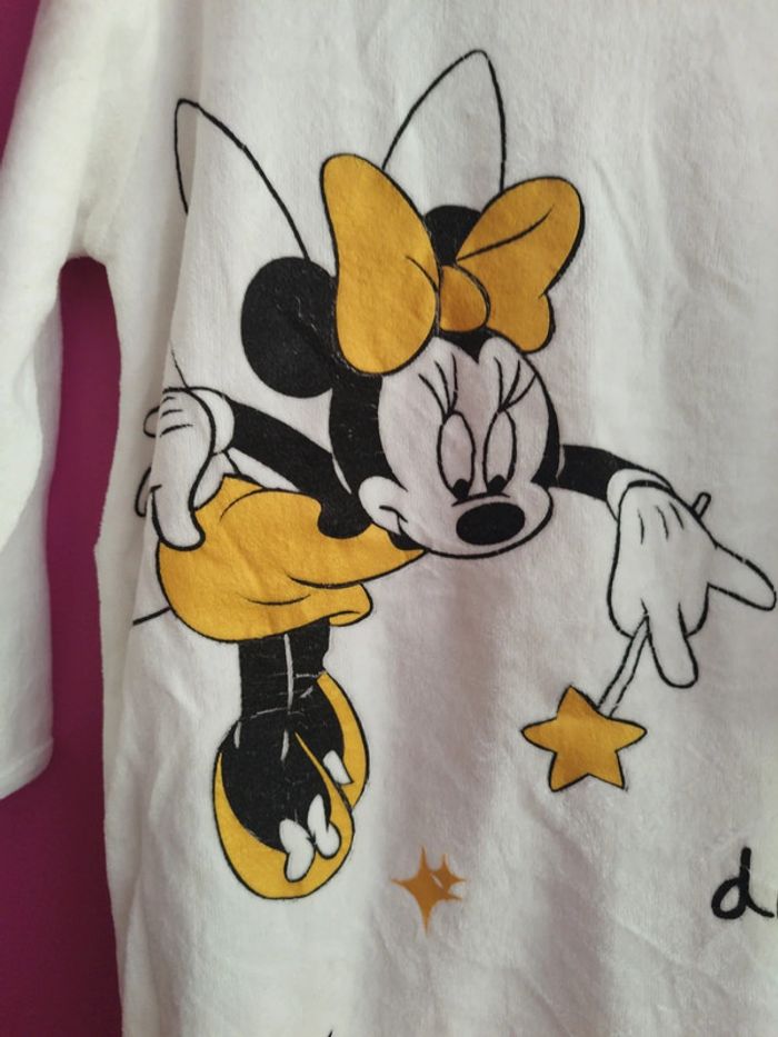 Pyjama velours fille Minnie Disney taille 24 mois b7 - photo numéro 2