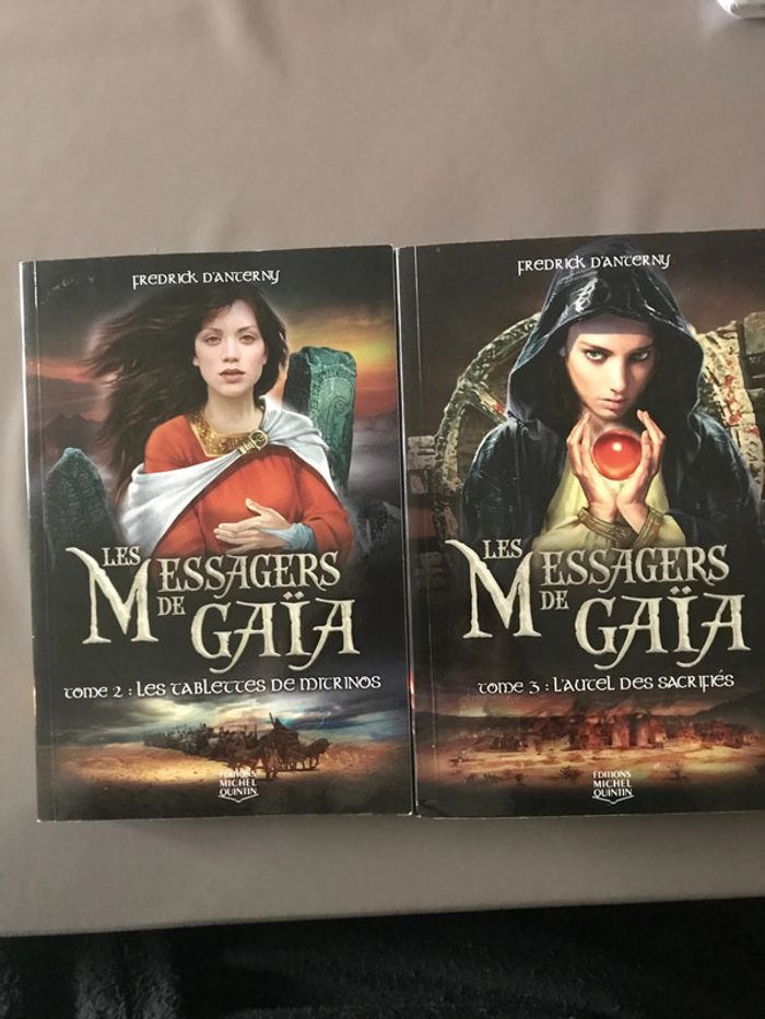 Livre Les messagers de Gaïa tome 2 et 3
