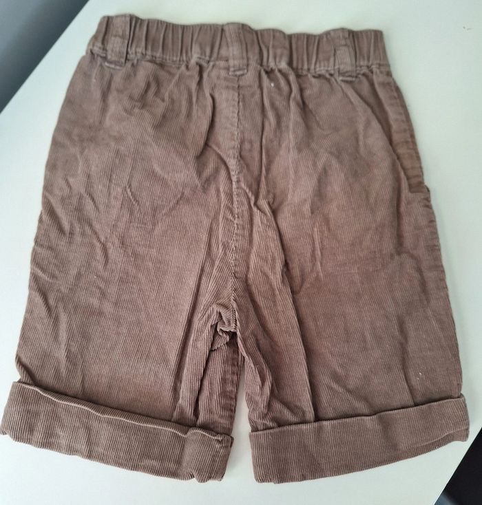 Pantalon Marron Cyrillus 9 Mois - photo numéro 2