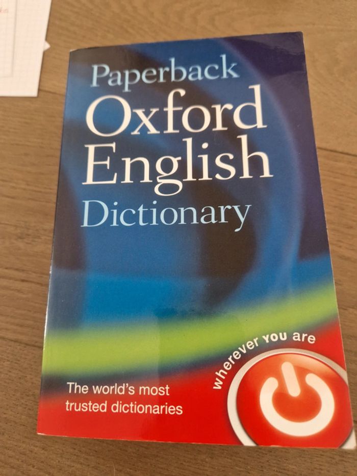 Oxford english dictionary