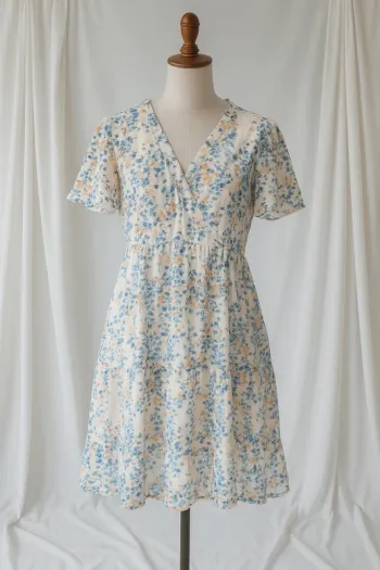 Petite robe fleurie taille S