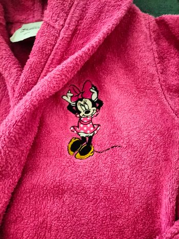 Peignoir éponge Minnie 