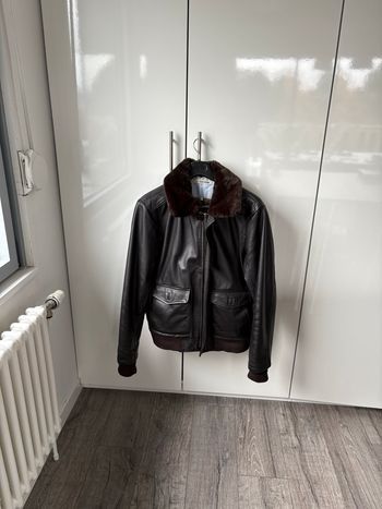 Blouson cuir homme chevignon taille M