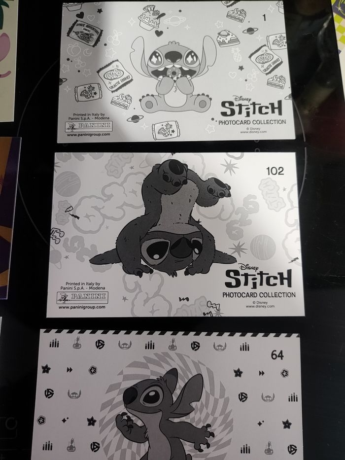 Cartes Stitch Panini