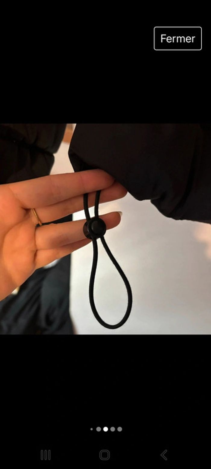 Blousson capuche noir - photo numéro 7