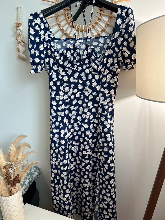 Robe longue à fleurs Mango - photo numéro 3