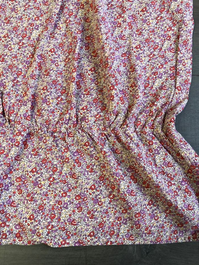 Blouse tunique fleurie camaïeu taille 38 - photo numéro 5