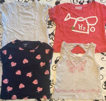4 tee-shirts