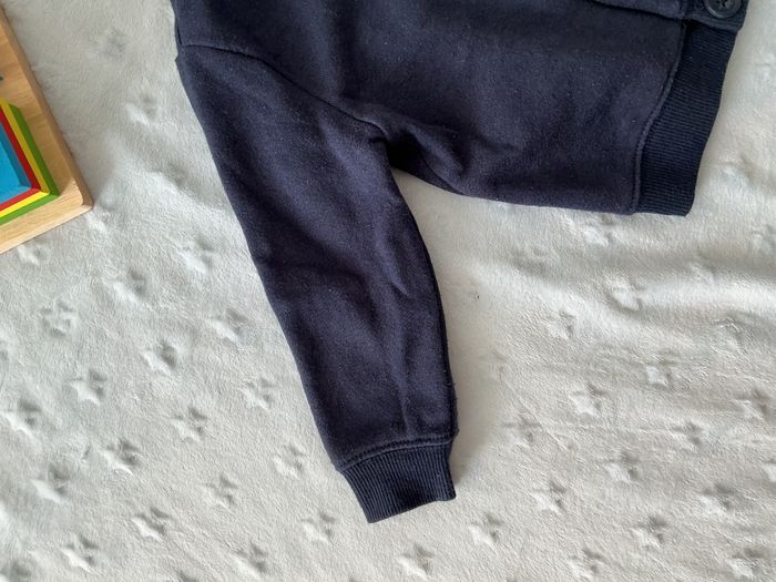 gilet à boutons marine poche poitrine 12 mois sans marque - photo numéro 6