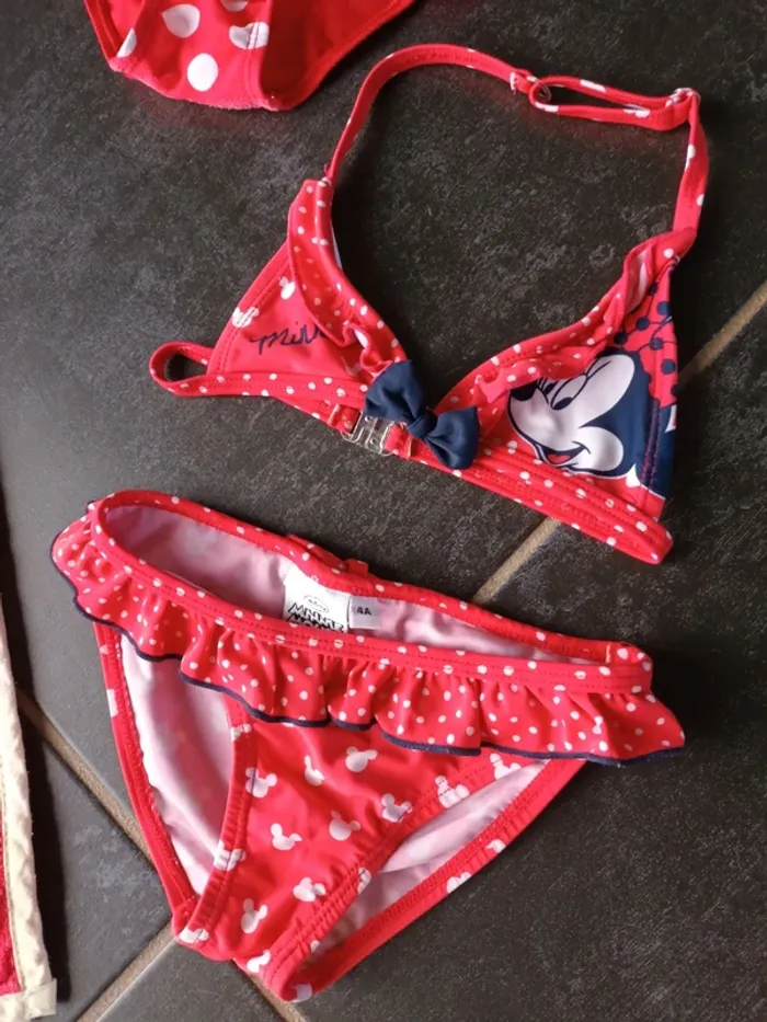 Maillot de bain minnie 4 ans