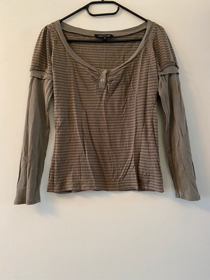 Shirt Pull Long Jennyfer Chandail Tunique Stitch Shirt Oversize T