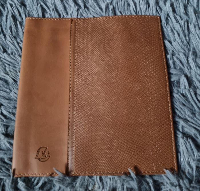 Lot 2 protèges cahiers (bleu et marron) - photo numéro 5