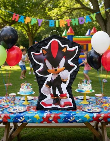 Sonic pinata Anniversaire enfant