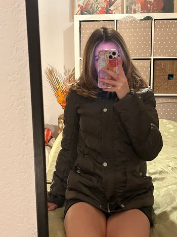 Doudoune lutha ski marron glacé