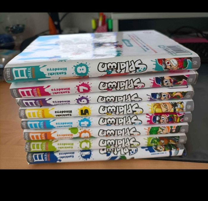 Splatoon de 1 á 8