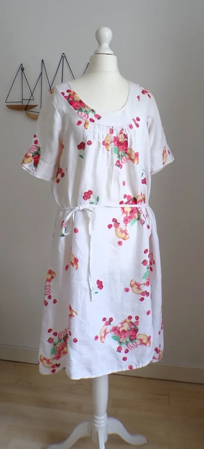 Robe lin_motifs été Talia Benson