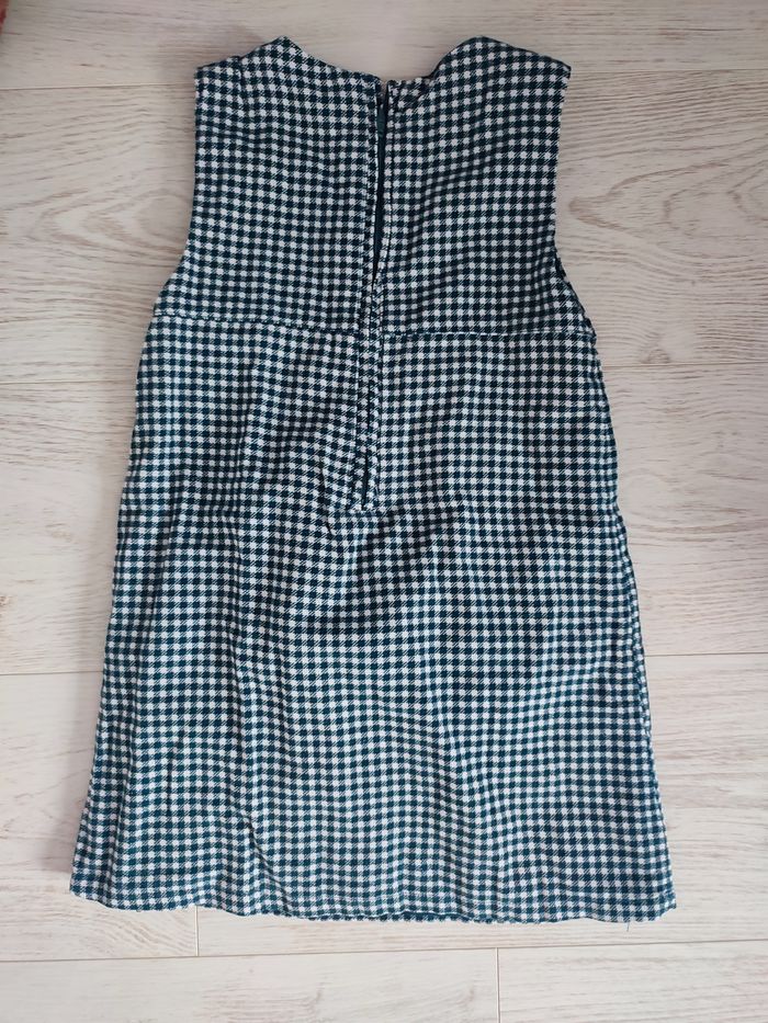 robe damier blanc /vert 6A - photo numéro 2