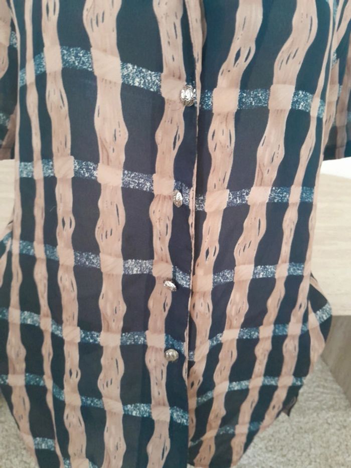 Chemise fluide légè 💫vintage 💫Taille 42-44 - photo numéro 6