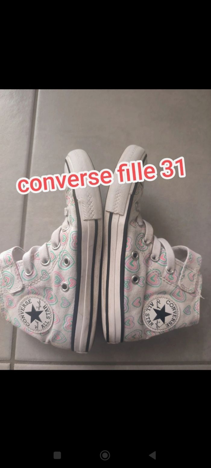 Converse fille 31
