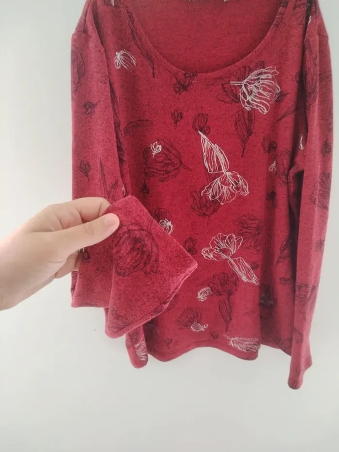 Tee shirt rouge Armand Thiery - photo numéro 3