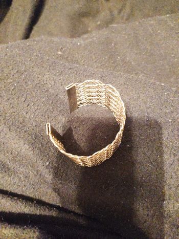 Manchette couleur doré