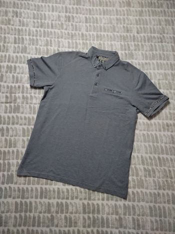 Polo gris Celio taille 38 M