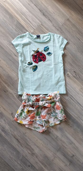 Ensemble short et tee-shirt