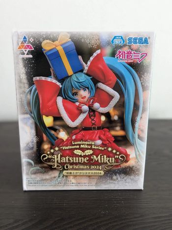 Figurine Vocaloid - Hatsune Miku Luminasta Christmas 2024 Ver. - SEGA