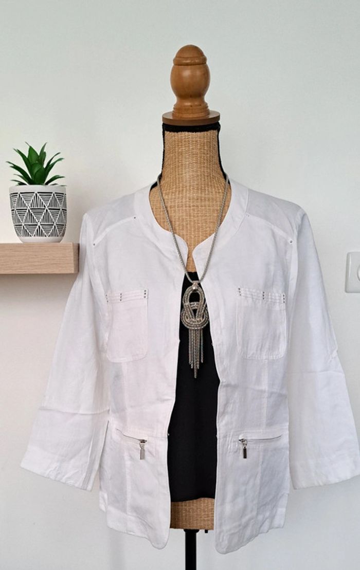 Veste blanche Armand Thiery