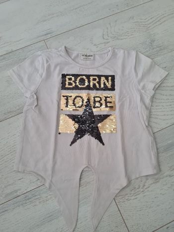 Haut Croc top "magique " 8/9 ans fille