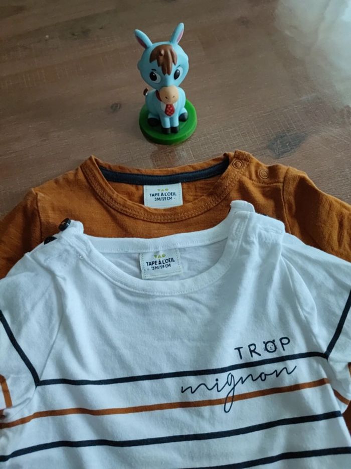 2 tee shirts manches longues TAO - photo numéro 5