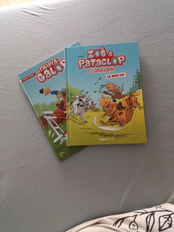 Lot de 2 bandes dessinées galop cheval 🐎