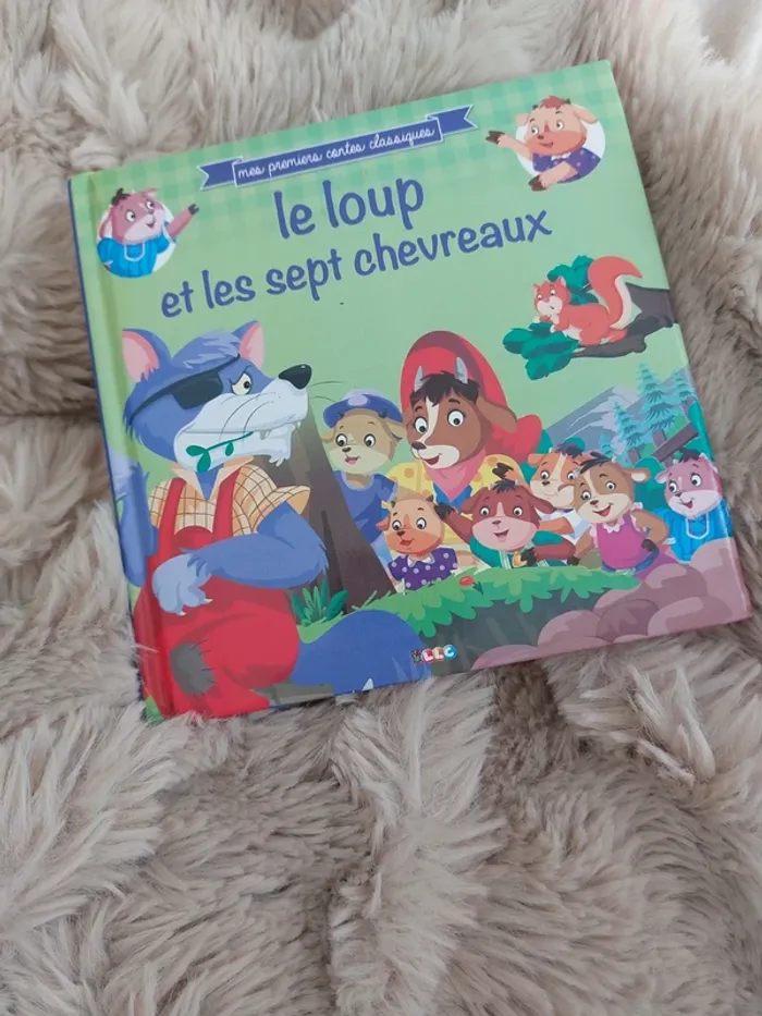 Livre le loup et les sept chevreaux
